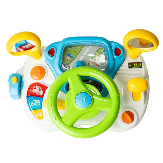 Tiny Racer | Driving Simulator | Driving Toy for Kids with Speed Modes, Gears, and Rescue Modes | Brain Stimulation, Hand-Eye Coordination, and Motor Skills Development Toy for Ages 1+