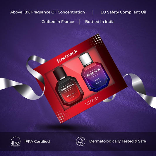 Fastrack Gift Pack | Unisex | 50 ml x 2 Best For Gifting |