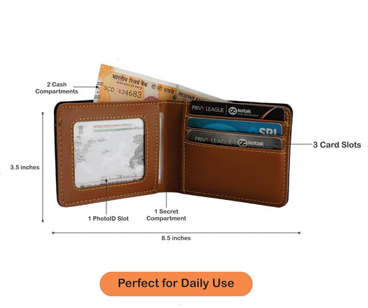 CUSTOMISED NAME WALLET | LEATHER WALLET