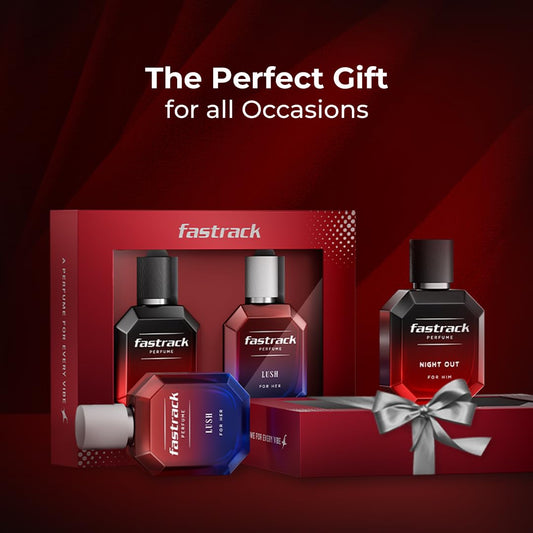 Fastrack Gift Pack | Unisex | 50 ml x 2 Best For Gifting |