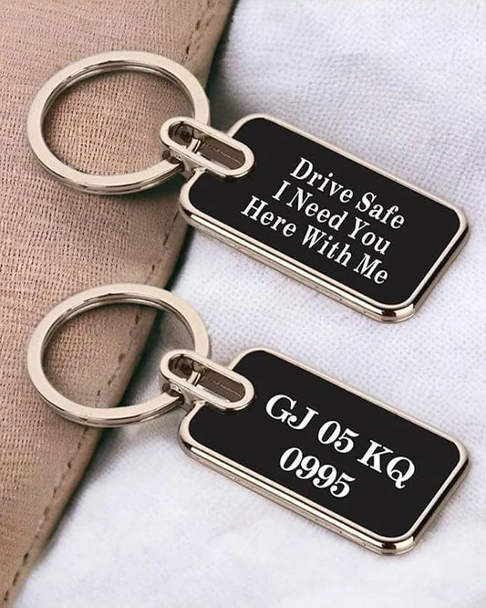Customise Name Keychain Metal | Engraving Keychain