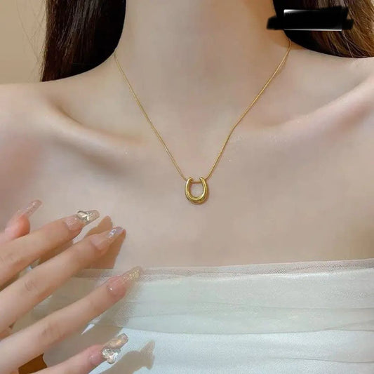 Girls Fashion Jewellery C shape Trending Anti Tarnish Pendent | Fashion Jewellery