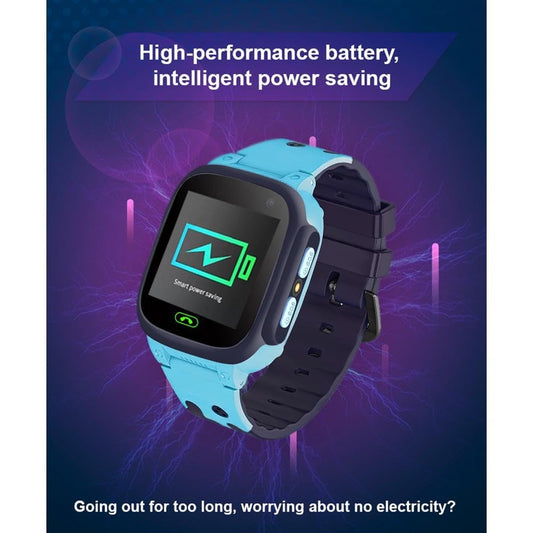 Centaur Blue Kids Smart Watch with 2G Sim 2-Way Voice Calling | Voice Chat | SOS | LBS Tracking | Torch | Loud HD Speaker | Hd Camera | Long Battery Life | in-Built Games - for Boys & Girls