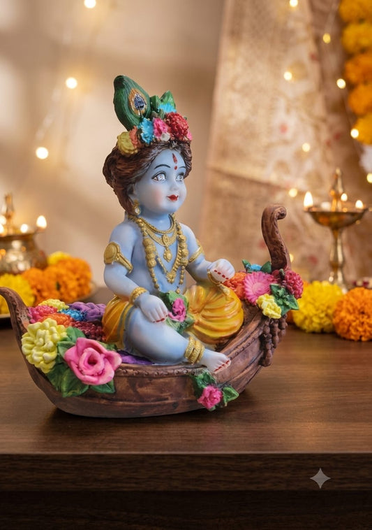 Krishna cute 10 inches Resin