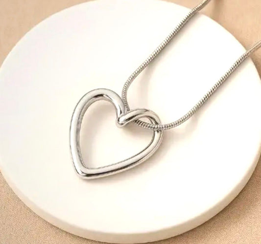 Heart Silver Pendent | Anti Tarnish Pendnet | Fashion Jewellery