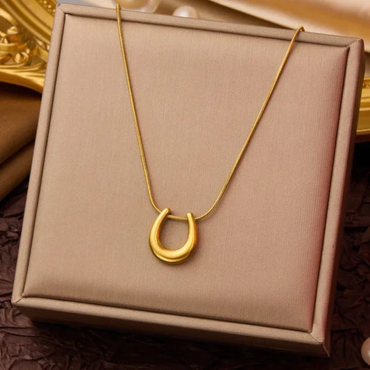 Girls Fashion Jewellery C shape Trending Anti Tarnish Pendent | Fashion Jewellery