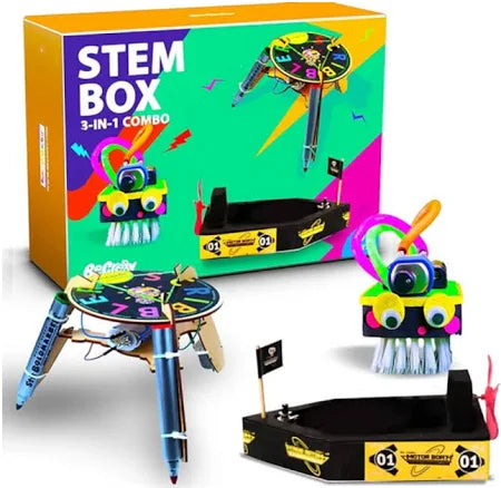 Be Cre8v 3 in 1 Robotics, Electronics Science Combo